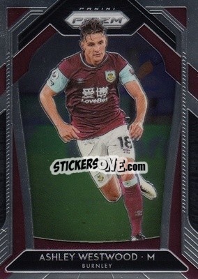 Sticker Ashley Westwood - English Premier League 2020-2021. Prizm
 - Panini