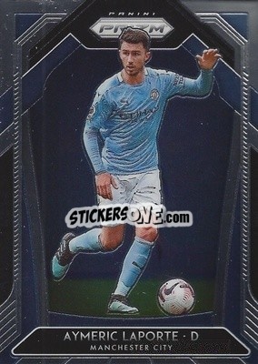 Cromo Aymeric Laporte - English Premier League 2020-2021. Prizm
 - Panini