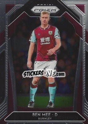 Sticker Ben Mee - English Premier League 2020-2021. Prizm
 - Panini