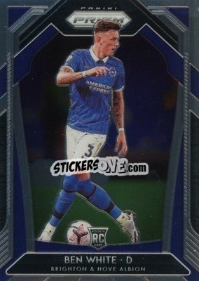 Sticker Ben White - English Premier League 2020-2021. Prizm
 - Panini