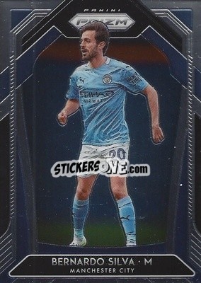 Sticker Bernardo Silva - English Premier League 2020-2021. Prizm
 n. 100 - Panini