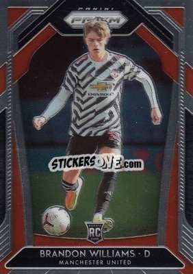 Sticker Brandon Williams - English Premier League 2020-2021. Prizm
 n. 3 - Panini