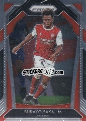 Sticker Bukayo Saka - English Premier League 2020-2021. Prizm
 - Panini