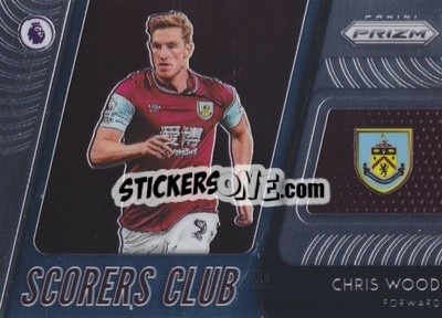 Sticker Chris Wood - English Premier League 2020-2021. Prizm
 - Panini