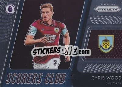 Cromo Chris Wood - English Premier League 2020-2021. Prizm
 - Panini