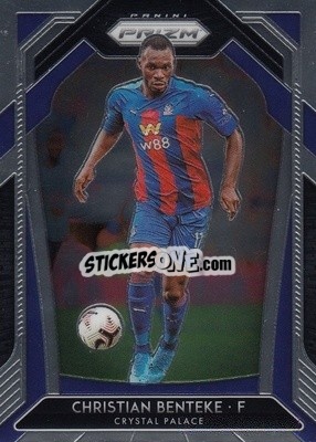 Sticker Christian Benteke - English Premier League 2020-2021. Prizm
 n. 74 - Panini