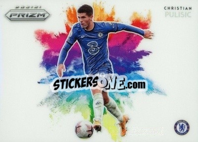 Sticker Christian Pulisic - English Premier League 2020-2021. Prizm
 n. 9cb - Panini