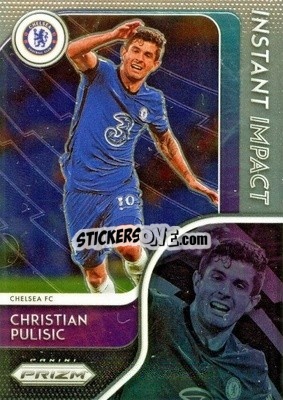 Sticker Christian Pulisic - English Premier League 2020-2021. Prizm
 - Panini