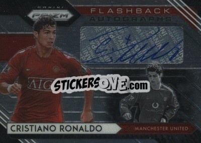 Sticker Cristiano Ronaldo - English Premier League 2020-2021. Prizm
 - Panini