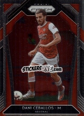 Sticker Dani Ceballos - English Premier League 2020-2021. Prizm
 n. 39 - Panini