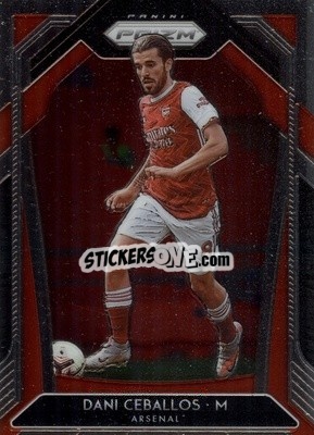 Sticker Dani Ceballos - English Premier League 2020-2021. Prizm
 - Panini