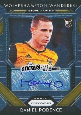 Sticker Daniel Podence - English Premier League 2020-2021. Prizm
 - Panini