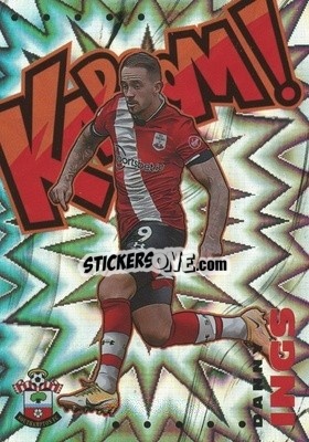Sticker Danny Ings - English Premier League 2020-2021. Prizm
 n. 16k - Panini