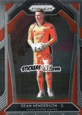 Sticker Dean Henderson - English Premier League 2020-2021. Prizm
 - Panini