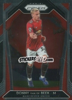 Sticker Donny van de Beek - English Premier League 2020-2021. Prizm
 n. 10 - Panini