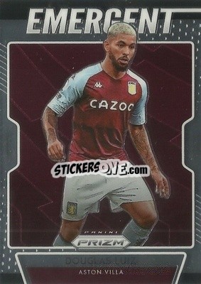 Sticker Douglas Luiz - English Premier League 2020-2021. Prizm
 n. 19e - Panini