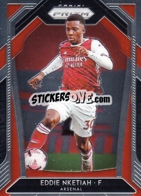 Sticker Eddie Nketiah - English Premier League 2020-2021. Prizm
 n. 44 - Panini