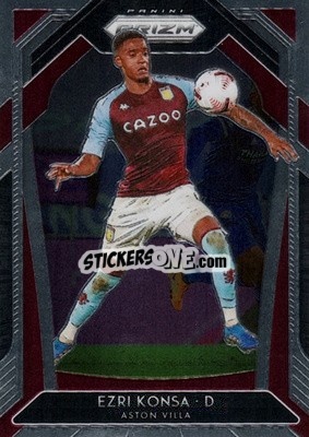Cromo Ezri Konsa - English Premier League 2020-2021. Prizm
 n. 276 - Panini