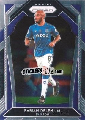 Sticker Fabian Delph - English Premier League 2020-2021. Prizm
 - Panini