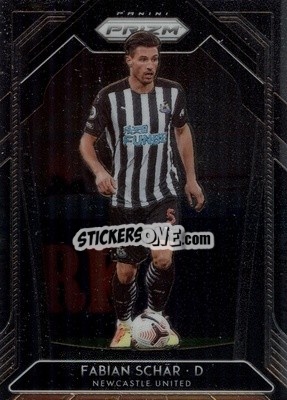 Figurina Fabian Schar - English Premier League 2020-2021. Prizm
 - Panini