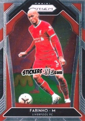 Sticker Fabinho - English Premier League 2020-2021. Prizm
 n. 248 - Panini