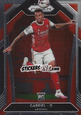 Sticker Gabriel - English Premier League 2020-2021. Prizm
 - Panini