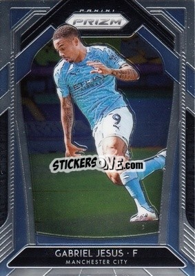 Sticker Gabriel Jesus - English Premier League 2020-2021. Prizm
 n. 105 - Panini
