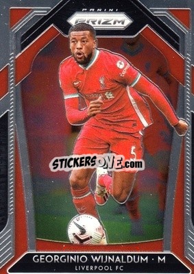 Sticker Georginio Wijnaldum - English Premier League 2020-2021. Prizm
 n. 247 - Panini