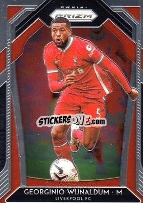 Cromo Georginio Wijnaldum - English Premier League 2020-2021. Prizm
 - Panini