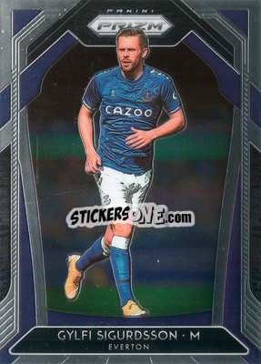 Sticker Gylfi Sigurdsson - English Premier League 2020-2021. Prizm
 n. 111 - Panini