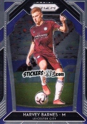 Sticker Harvey Barnes - English Premier League 2020-2021. Prizm
 n. 130 - Panini