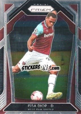 Sticker Issa Diop - English Premier League 2020-2021. Prizm
 n. 183 - Panini