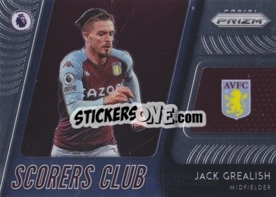 Sticker Jack Grealish - English Premier League 2020-2021. Prizm
 n. 19sc - Panini