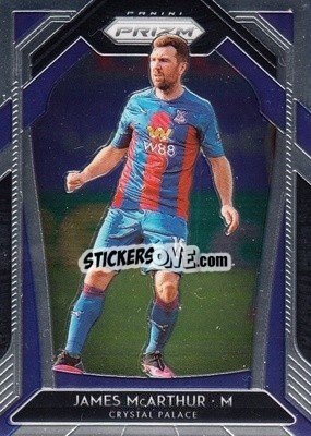 Sticker James McArthur - English Premier League 2020-2021. Prizm
 n. 68 - Panini
