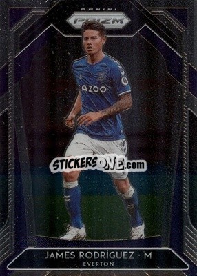 Sticker James Rodriguez - English Premier League 2020-2021. Prizm
 n. 112 - Panini