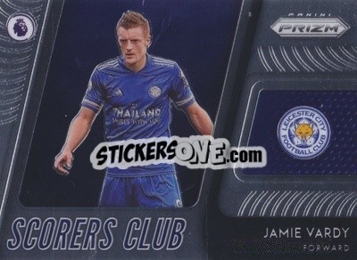 Cromo Jamie Vardy - English Premier League 2020-2021. Prizm
 - Panini