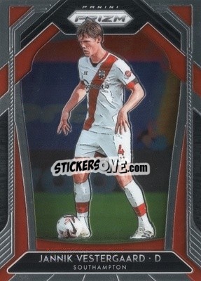 Sticker Jannik Vestergaard - English Premier League 2020-2021. Prizm
 - Panini