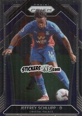 Sticker Jeffrey Schlupp - English Premier League 2020-2021. Prizm
 n. 66 - Panini