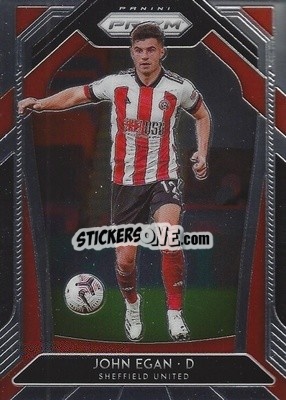 Sticker John Egan - English Premier League 2020-2021. Prizm
 - Panini