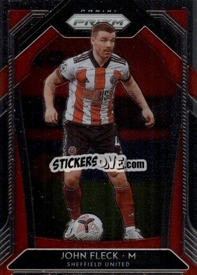 Cromo John Fleck - English Premier League 2020-2021. Prizm
 - Panini