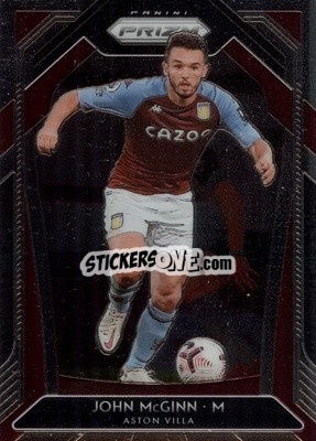 Cromo John McGinn - English Premier League 2020-2021. Prizm
 - Panini