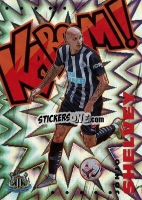 Sticker Jonjo Shelvey - English Premier League 2020-2021. Prizm
 - Panini