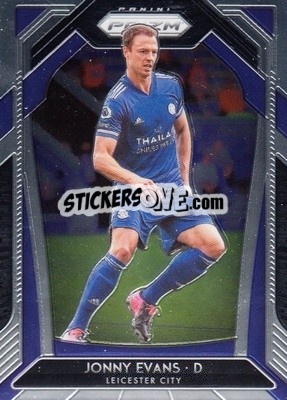 Figurina Jonny Evans - English Premier League 2020-2021. Prizm
 - Panini