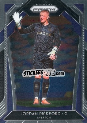 Figurina Jordan Pickford - English Premier League 2020-2021. Prizm
 - Panini