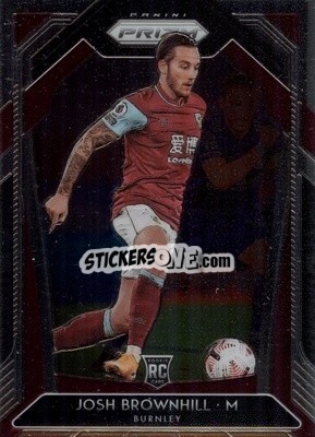 Sticker Josh Brownhill - English Premier League 2020-2021. Prizm
 - Panini