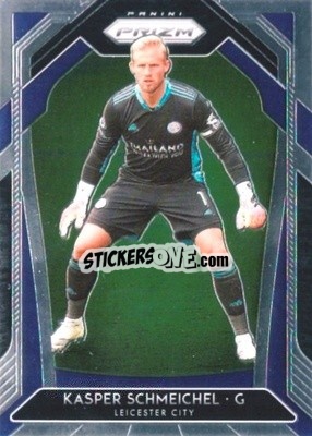 Sticker Kasper Schmeichel - English Premier League 2020-2021. Prizm
 n. 121 - Panini