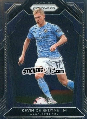 Sticker Kevin De Bruyne - English Premier League 2020-2021. Prizm
 n. 99 - Panini