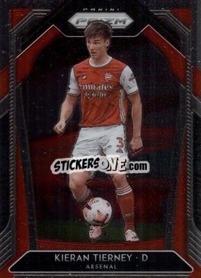 Sticker Kieran Tierney - English Premier League 2020-2021. Prizm
 n. 34 - Panini