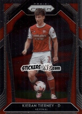 Cromo Kieran Tierney - English Premier League 2020-2021. Prizm
 - Panini