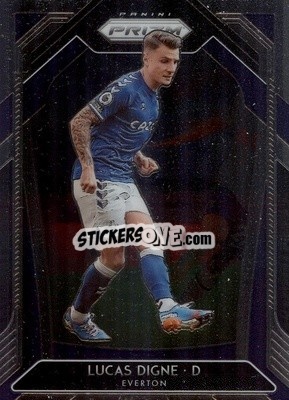 Sticker Lucas Digne - English Premier League 2020-2021. Prizm
 n. 108 - Panini